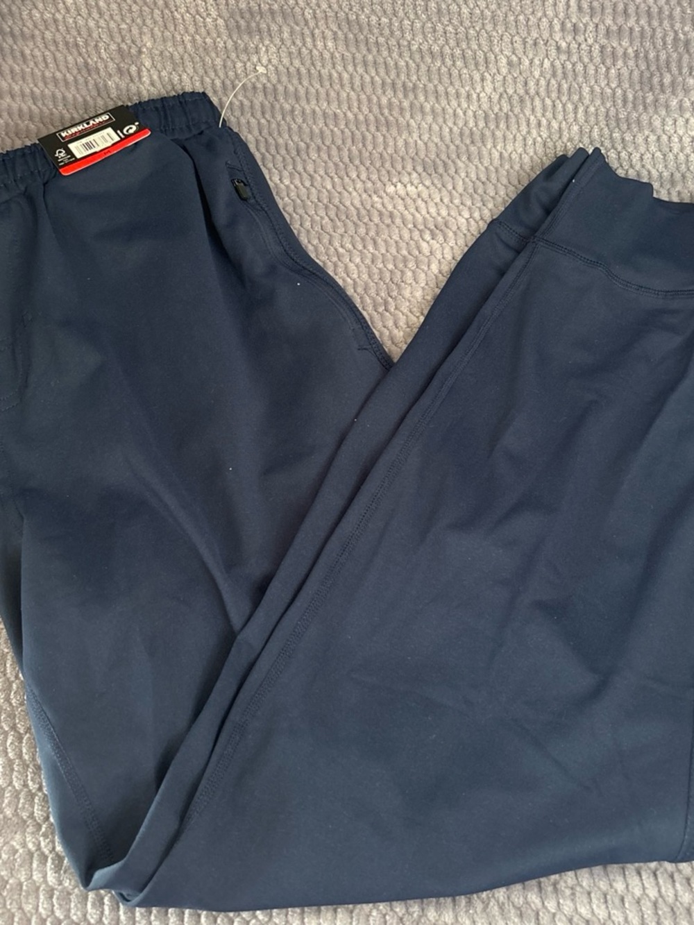 Kirkland Signature Navy Athletic Jogger Pants